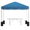 Flash Furniture Blue Pop Up Canopy Tent and Bi-Fold Table Set JJ-GZ10PKG183Z-BL-GG - alternate 5